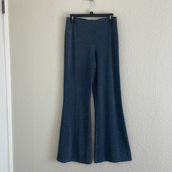 LPA x Revolve Pant 93 Navy & Silver Metallic M - Picture 5 of 10